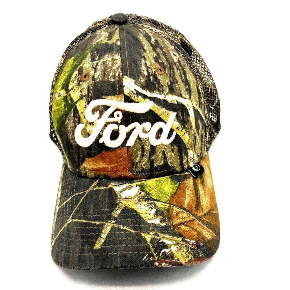 [Outdoor Cap] Proflex Q3 Technology Camouflage Ford Mesh Fitted Baseball Cap